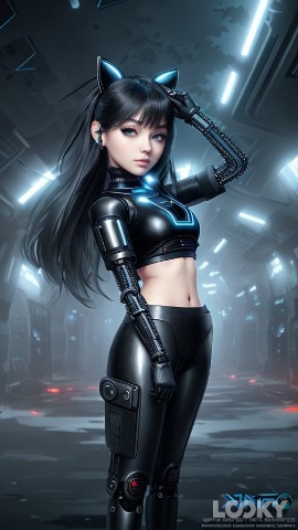 Saikore_chan Naimion Romanova в LOOKY. #Футуризм,#LOOKY_нейронка. #Футуризм #LOOKY_ней...