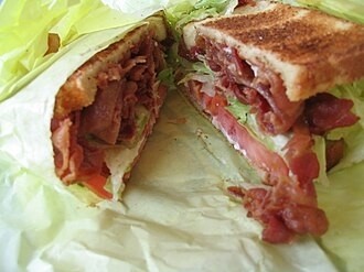 Жизнь еда  рецепты счастья в LOOKY. #завтрак,,#закуски,. Классический BLT сэн...