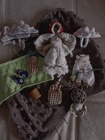 PinkRainForest в LOOKY. #amanita,#mushroom,#knitting. Working process

Нем...