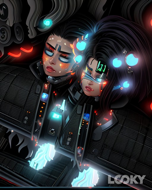#Cyberpunk #LOOKY_нейронка