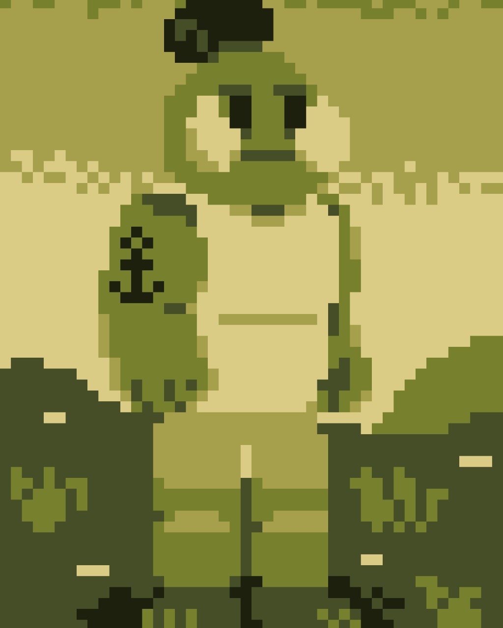 Shadow Freddy в LOOKY — Ork's Plains PixelArt #art #drawing #draw #creature #live #f