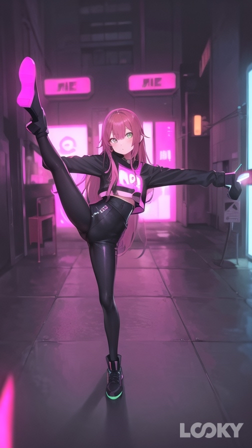 Alsu в LOOKY — #Anime_Neon #LOOKY_нейронка