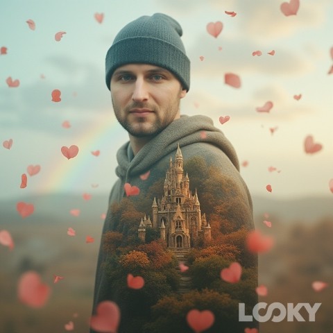 Денис в LOOKY. #14_февраля,#Наши_защитники,#LOOKY_нейронка. #14_февраля #Наши_за...