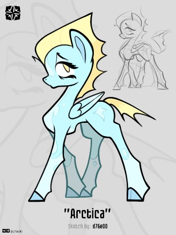 d76e00 в LOOKY. #Art,#Sketch,#Pony,#Digital,#d76e00,#Mlp,#arctic. Sketch color "Arctic...