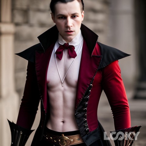 Владимир Коваленко в LOOKY. #Хэллоуин_вампир,#LOOKY_нейронка. #Хэллоуин_вампир #LO...