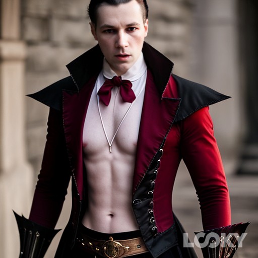 #Хэллоуин_вампир #LOOKY_нейронка