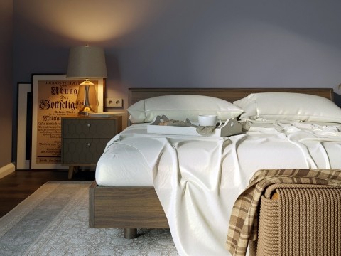 LENAHOME в LOOKY. #дизайн,#дизайнинтерьера,#спальня. Спаленка с супер кра...