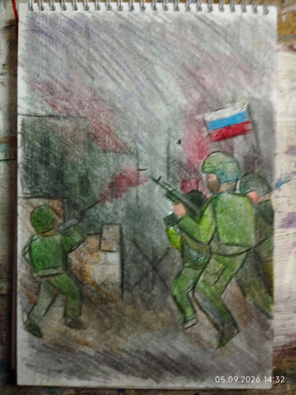  в LOOKY — Рисунок на военную тему