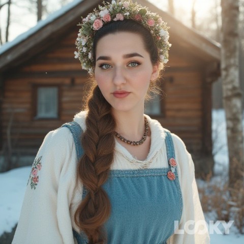 Looky_1696132917617 в LOOKY. #Русская_зима,#LOOKY_нейронка. #Русская_зима #LOOKY...