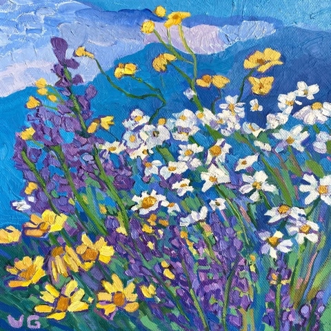 art_Victoria_Galtsova в LOOKY. #живописьмаслом,#art,#artist,#живопись,#природа,#искусство,#длядома,#дляинтерьера,#ромашки,#цветы,#artVictoriaGaltsova,#energy,#дизайн,#галерея,#художник,#жизнь,#радость,#дыхание,#цвет. Легкое дыхание. 25х2...