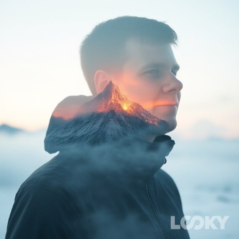 ssergey_31_41 в LOOKY. #Свой_аватар,#LOOKY_нейронка. Двойная экспозиция. ...