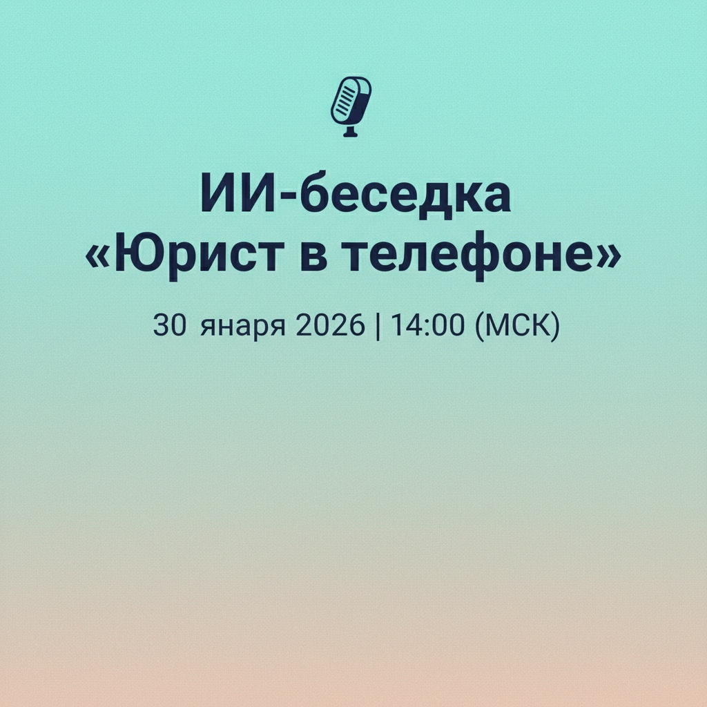 marina_okeycollagen в LOOKY — 💬 ИИ-беседка 
«Юрист в телефоне»

📅 Дата: 30 января 2026  