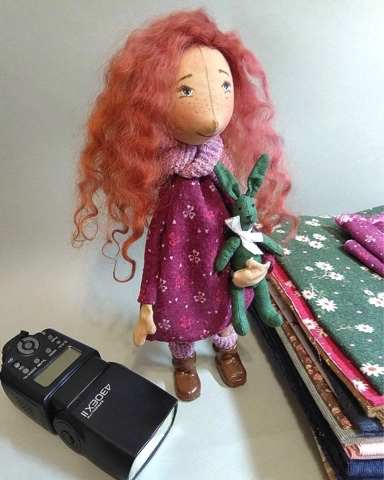 geraskina_svetlana в LOOKY. #textilkukla,#авторскаякукла,#каркаснаякукла,#кукланазаказ,#рукоделие,#handmade. Каркасная кукла с ма...