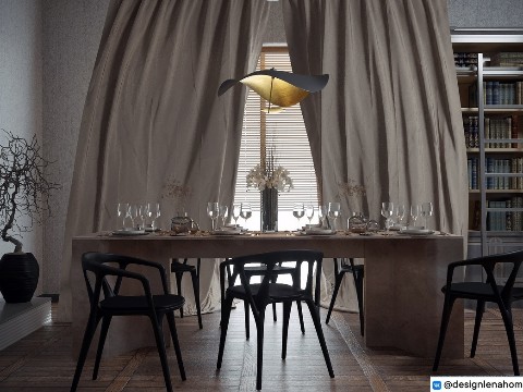 LENAHOME в LOOKY. #дизайн,#дизайнинтерьеров. Супер драматичные шт...