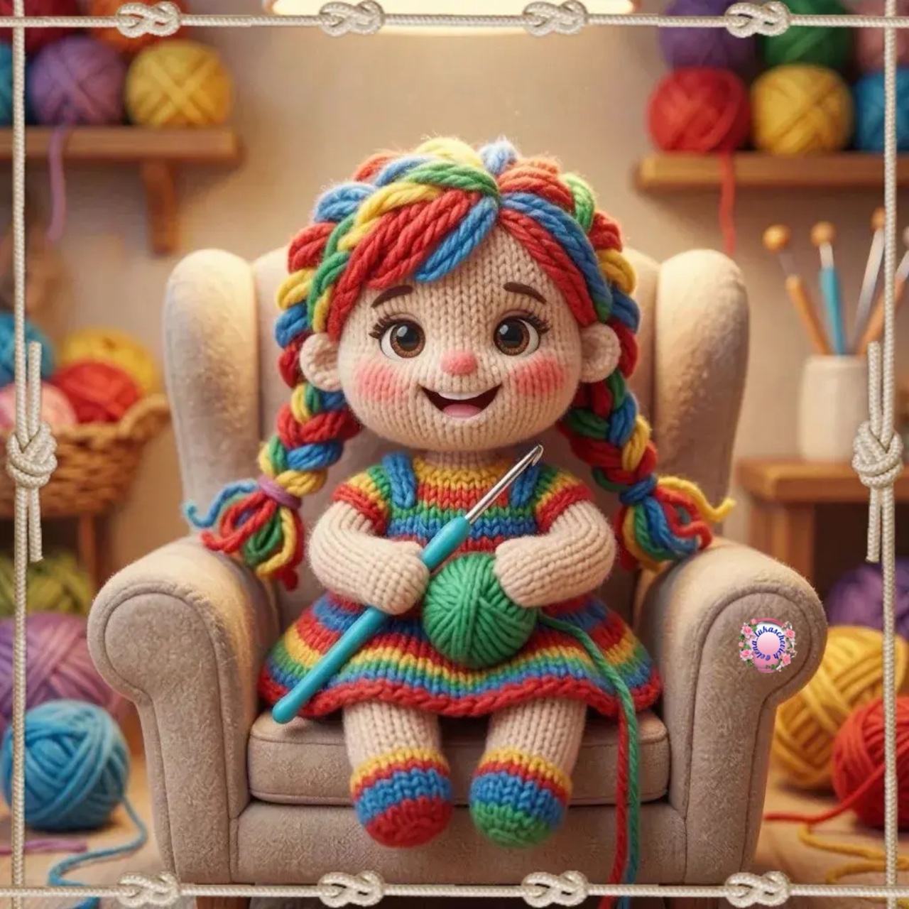 Elena_Lu в LOOKY — 📆 12 сентября - Международный день вязания крючком🧶

🪢🪢�