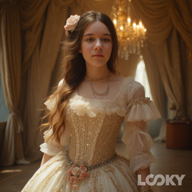Глем-рок Мангл в LOOKY — #С_корабля_на_бал… #LOOKY_нейронка