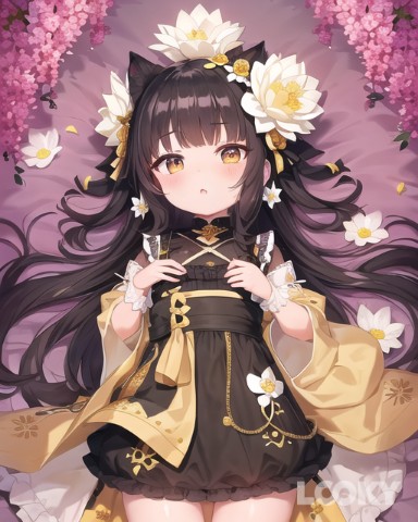 HoneyMilkTea в LOOKY. #Аниме,#LOOKY_нейронка,#girl,#anime,#animegirl,#cute,#cutegirl,#kawaii,#kawaiigirl,#flowers,#blackhair,#neko,#nekogirl,#девушка,#анимедевушка,#милашка,#милаядевушка,#неко,#цветы. #Аниме #LOOKY_нейрон...