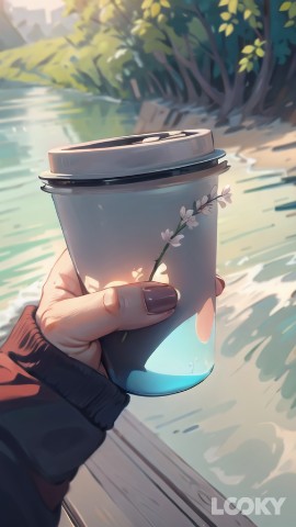 Asher в LOOKY. . Relax with a cup of ...