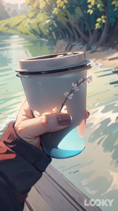 Asher в LOOKY — Relax with a cup of cocoa
