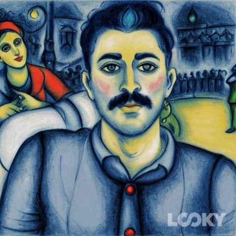 isammy55 в LOOKY. #Chagall,#LOOKY_нейронка. #Chagall #LOOKY_нейр...