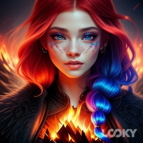 Asteria в LOOKY. #Фэнтези,#LOOKY_нейронка. #Фэнтези #LOOKY_нейр...