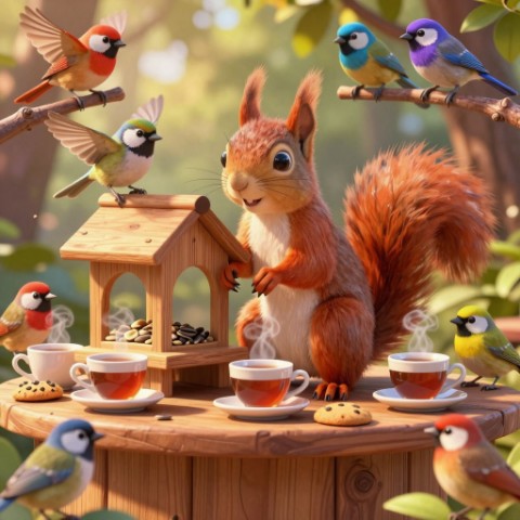 Madeupnews в LOOKY. . Птичья харчевня.
 ...