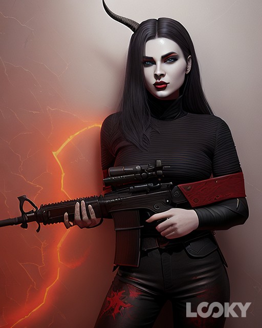 di_fayz in LOOKY. . Чикса с автоматом! �...