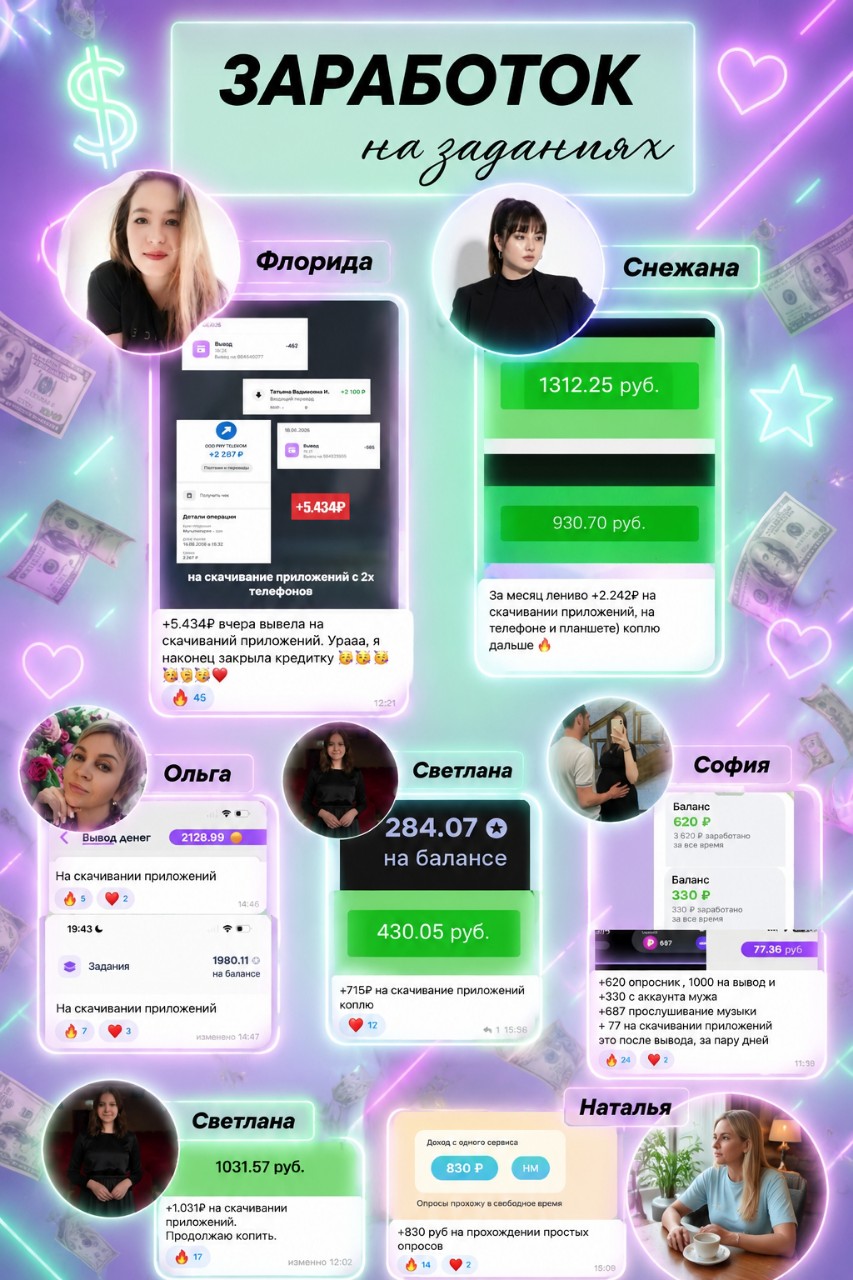 Olga Sadyrina в LOOKY — Пока ты тратишь время в телефоне — другие зарабатывают на эт