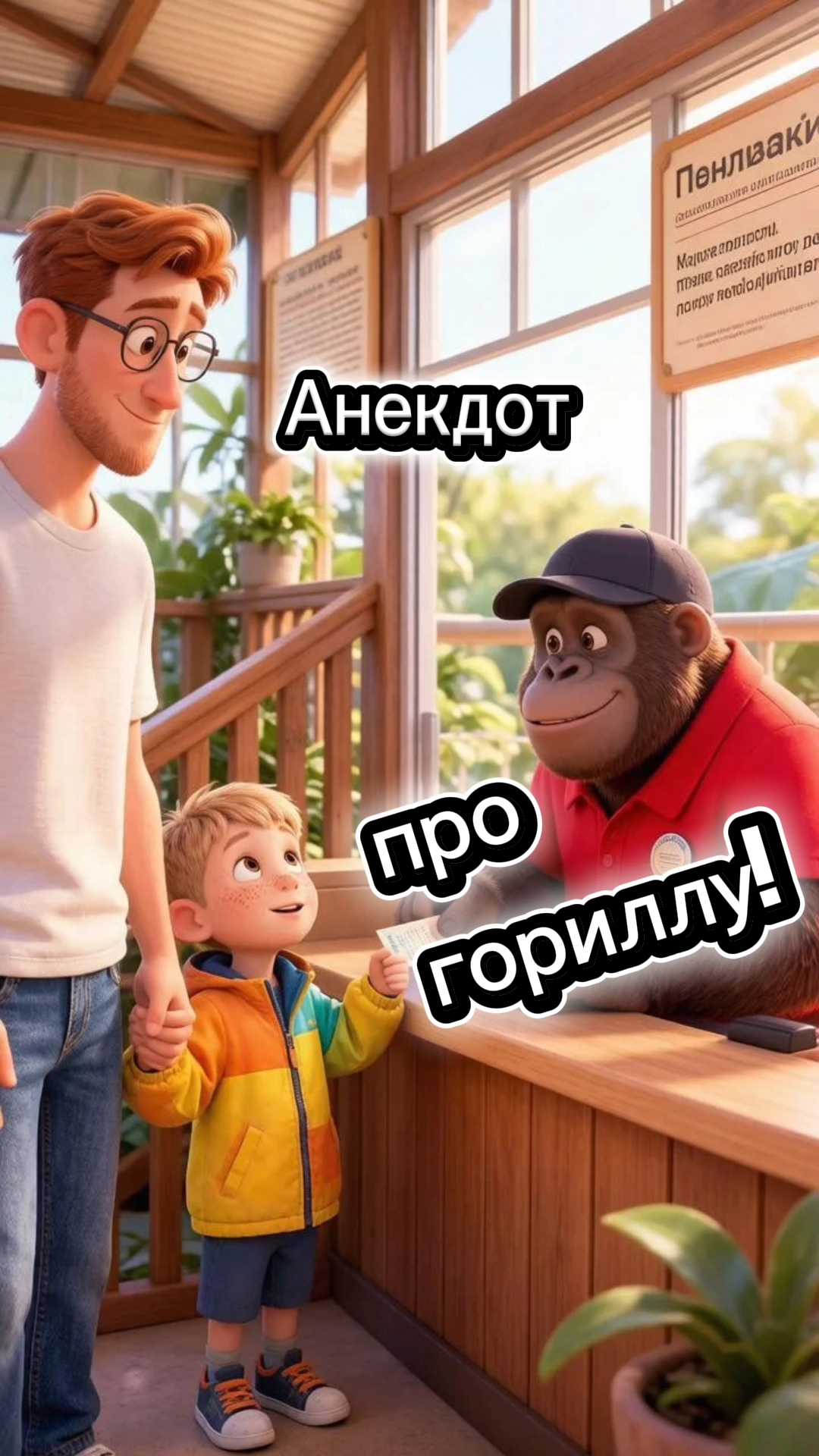 Анекдоты от Белова в LOOKY. . Анекдот про Гориллу!...