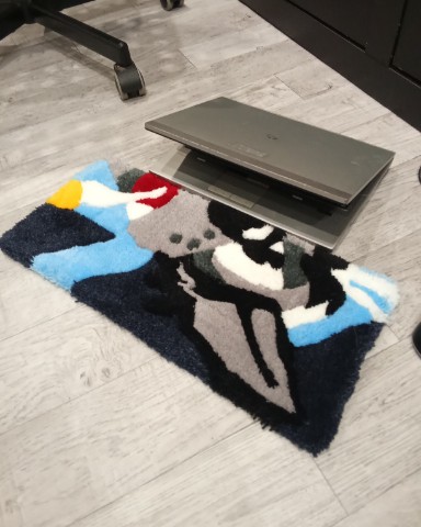 TAFTING R51 в LOOKY. #tafting,#коврыручнойработы,#ковер,#handmade,#handmadecarpet,#carpet,#rugs. Коврик в наличии!

#...