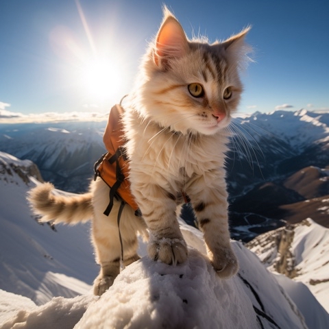 Искусственный интеллект в LOOKY. #кот,#приключениякота,#горныйкот,#снежныйкот,#котврюкзаке,#исследователькот,#котпутешественник,#природакота,#сибирскийкот,#котикиправятмиром,#искусственныйинтеллект,#нейросеть,#нейросети,#генерация,#генератор,#ии. Остановись и подумай...