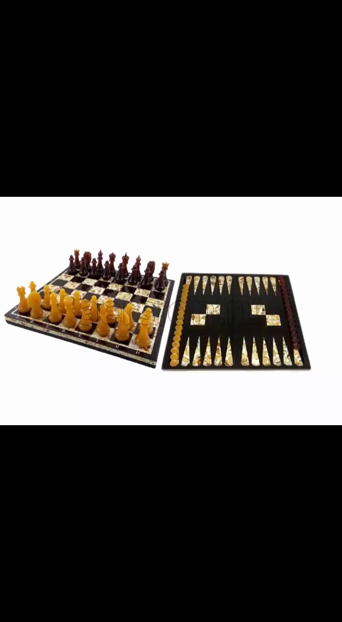 Aerston в LOOKY — Игровой набор «ШАХМАТЫ, НАРДЫ» (янтарь) ♟🎲

Авторский игров