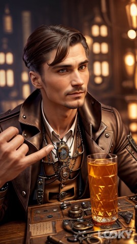 Sirius в LOOKY. #Steampunk,#LOOKY_нейронка. #Steampunk #LOOKY_не...