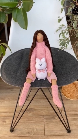 geraskina_svetlana в LOOKY. #Куколка,#тильда,#textilkukla,#handmade,#кукласвоимируками. #Куколка #тильда в н...