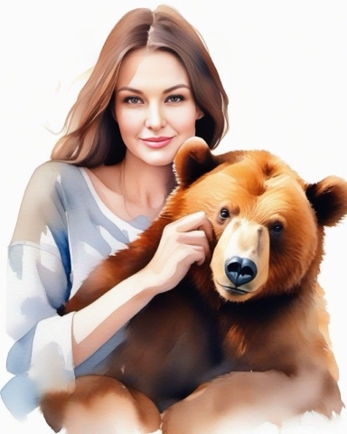DariaAndAi в LOOKY. #Медведь,#символроссии. Я и мишка 🐻🐻  #Мед...