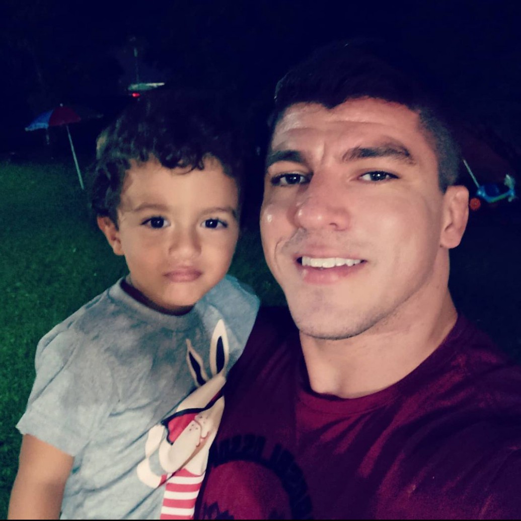 Adrian de Marquez in LOOKY. . Me and my baby boy.....