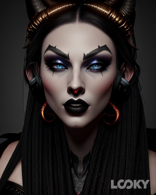 #Диабло #Фэнтези #LOOKY_нейронка [#elfgirl](elfgirl) #devil [#blueeyes](blueeyes) [#fantasy](fantasy) #art [#aiart](aiart) [#elf](elf) 