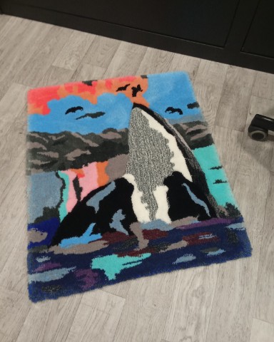 TAFTING R51 в LOOKY. #tafting,#коврыручнойработы,#ковер,#handmade,#handmadecarpet,#carpet. Ковер "Териберский к...