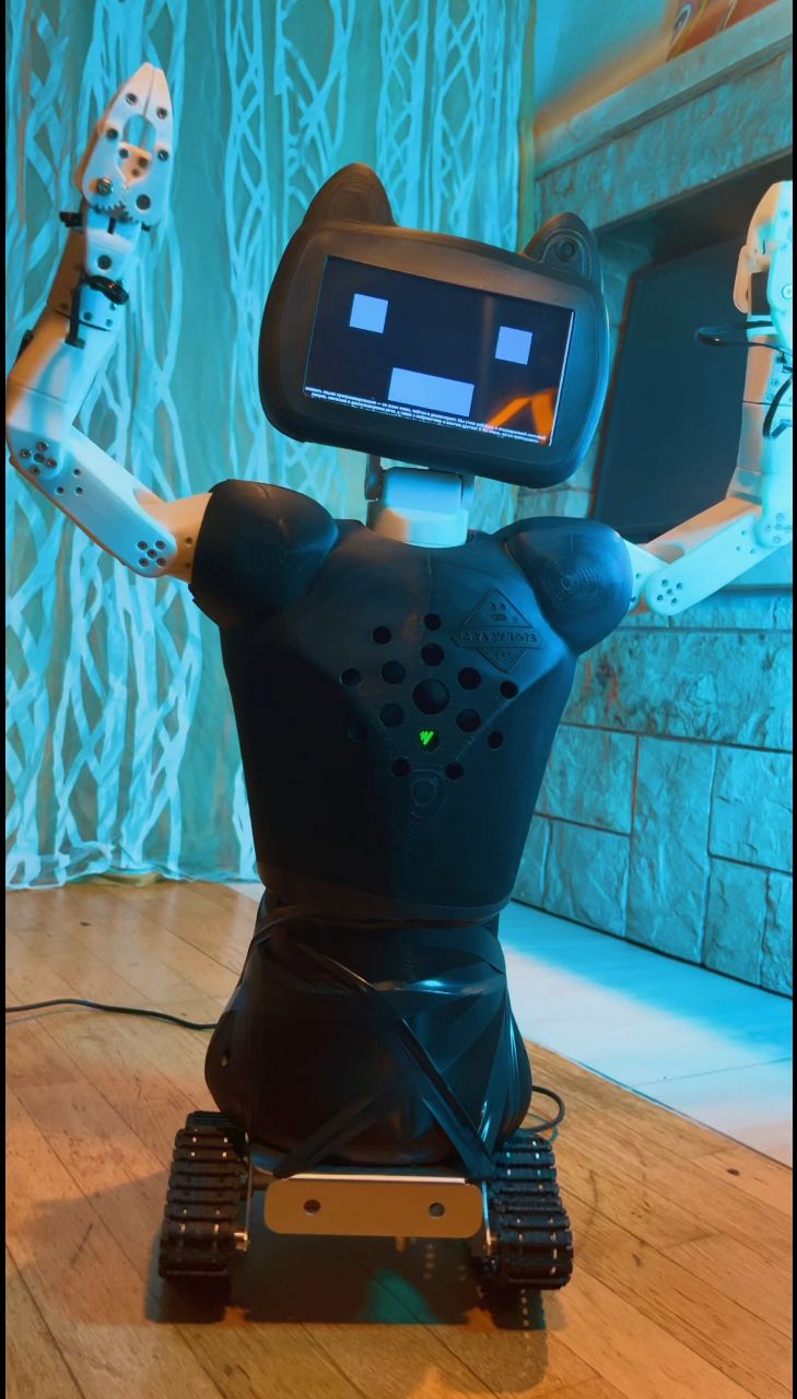 CRAZYBOTS в LOOKY. #робот,#роботы,#робототехника,#стартап,#robot,#robotics,#crazybots,#технологии,#ии,#ai. Робот Chatty добыл с...