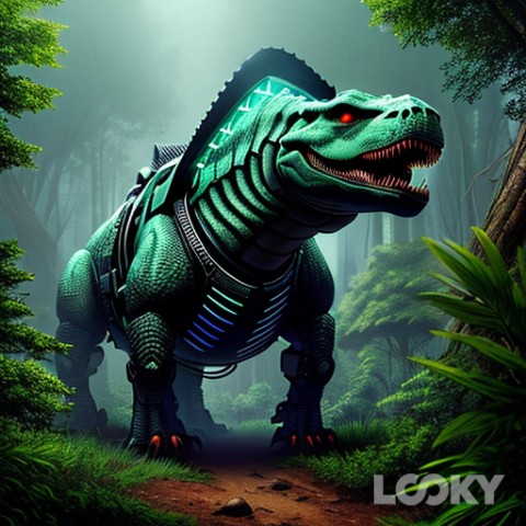 IndomirusRex в LOOKY. #Футуризм,#LOOKY_нейронка. #Футуризм #LOOKY_ней...