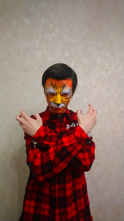 vskamynin в LOOKY. #грим,#тигр,#актер,#дисней. Я сдавал зачёт по гр...