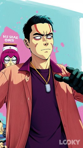 Sirius в LOOKY. #Gorillaz,#LOOKY_нейронка. #Gorillaz #LOOKY_ней...