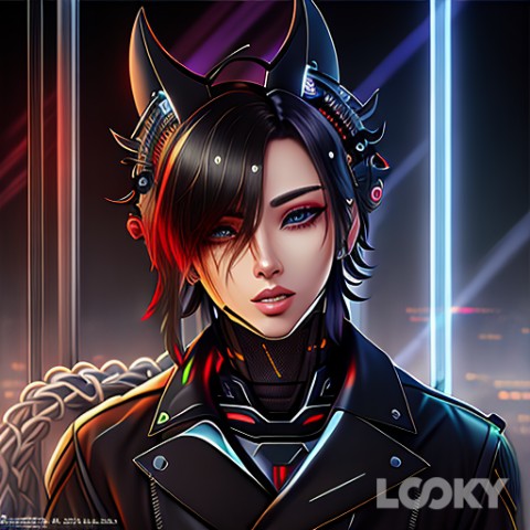 Night_Wolfyk в LOOKY. . [#Киберпанк](Киберпа...