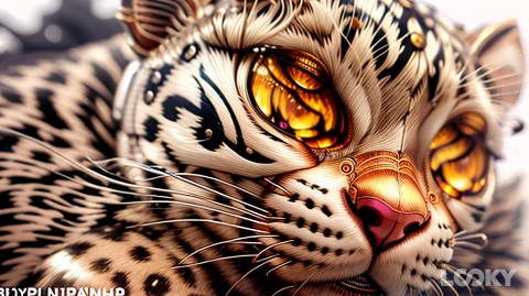 LYNX999 в LOOKY. #Биохакинг,#LOOKY_нейронка,#tiger,#cat,#puss,#pussy. #Биохакинг #LOOKY_не...