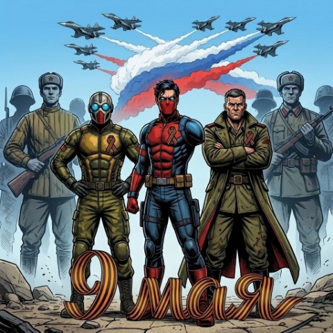 CRS Russia в LOOKY. #9Мая,#ДеньПобеды,#crs,#comics,#comicsredstar,#комикс,#русскиекомиксы,#хирург,#патриот,#полковник. 9 МАЯ. ДЕНЬ ПОБЕДЫ

...