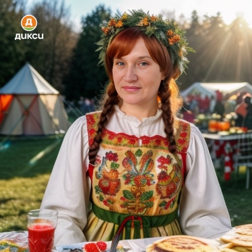 #Масленица #Нейрокостюм #Василиса_Прекрасная #LOOKY_нейронка