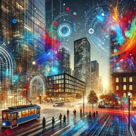Evgeniy NextWizard AI в LOOKY. #Шедеврум,#Искусство,#Нейросети,#Креативность. Пост 1: Создание Шед...
