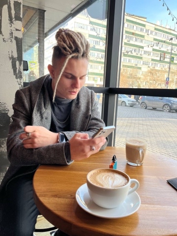 BOT DAK в LOOKY. #dreadlocks. #dreadlocks [#coffee...