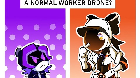 Murder Drones в LOOKY. #Uzi,#Tessa,#AS. #Uzi #Tessa #AS