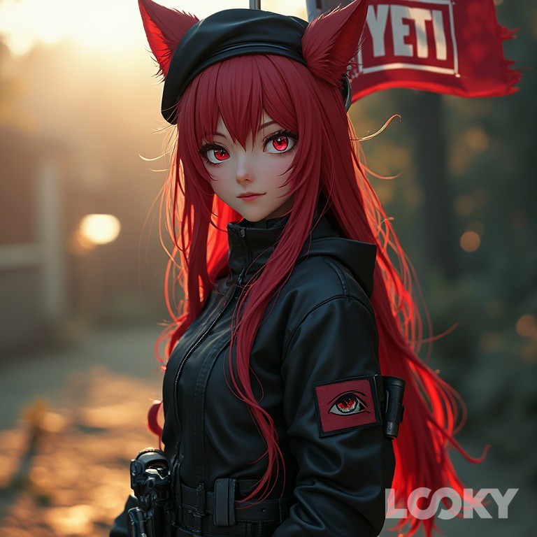 Готовимся к играм)  #LOOKY_нейронка [#looky_нейросети ](looky_нейросети)[#strikeball ](strikeball)[#redhead ](redhead)#redeyes [#animegirl ](animegirl)[#nekogirl ](nekogirl)#страйкбол #аниме